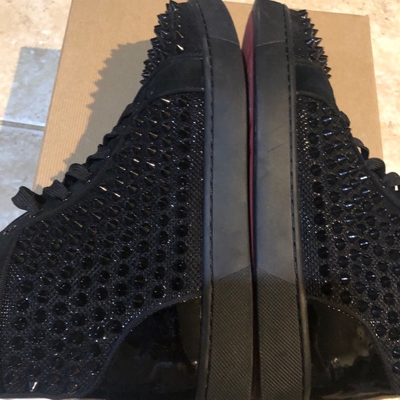 Christian Louboutin HT Flat Patent Spikes Brand New size 40 (7US) 3140487